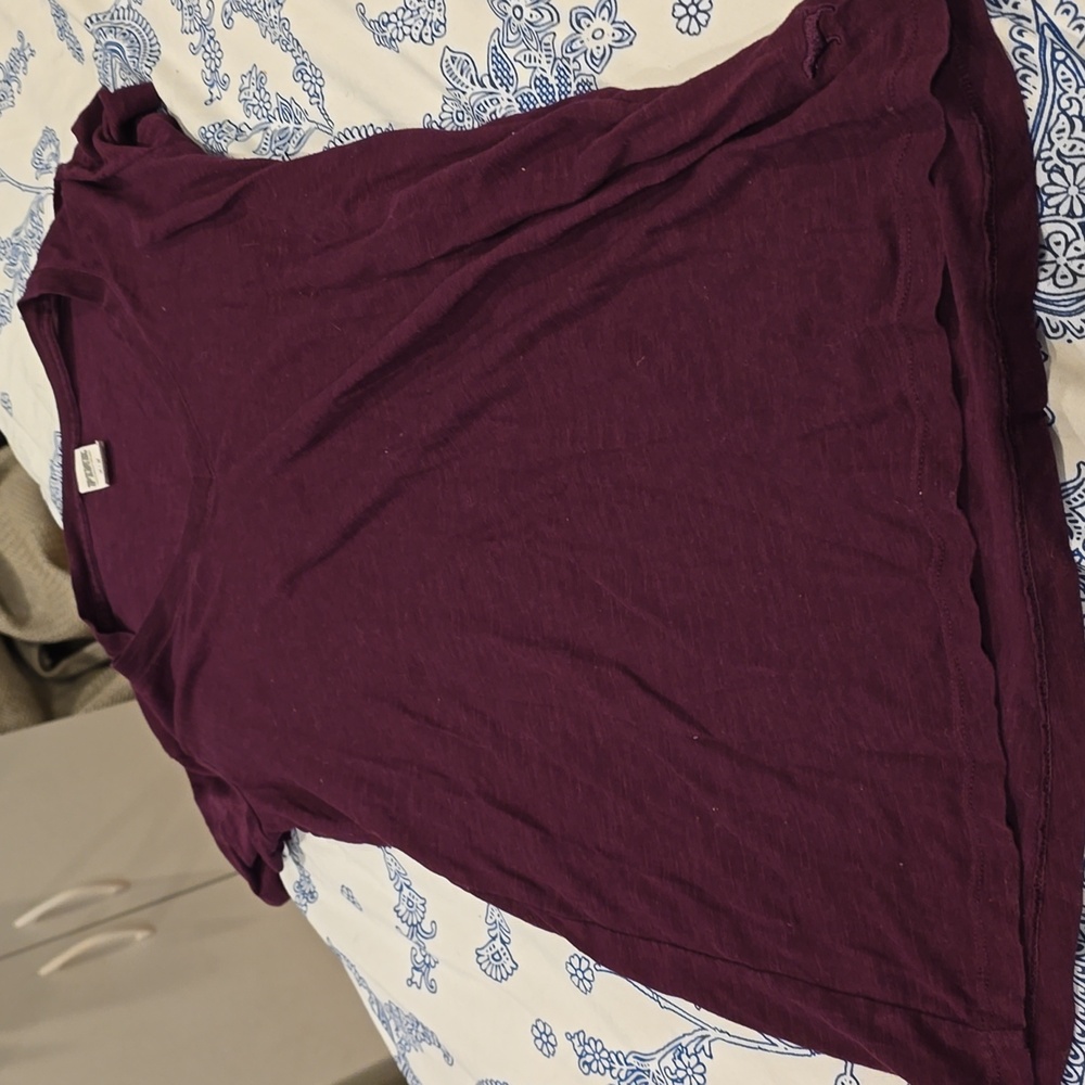 PINK Victoria's Secret Purple Short Sleeve Tee